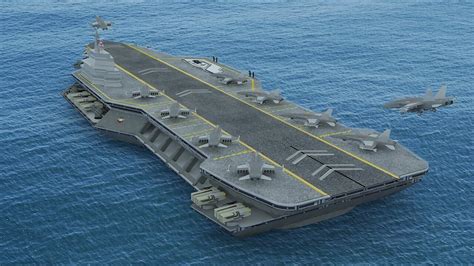 Aircraft Carrier - 3D Model by davedtaylor