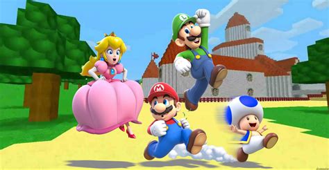 Mario Princess Peach Luigi Toad Wallpaper 2 by weissdrum on DeviantArt