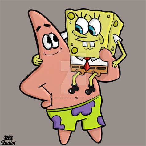 Spongebob and Patrick! Best Friends Forever! by AbbieStudios on DeviantArt