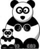 Studiofibonacci Cartoon Panda Clip Art at Clker.com - vector clip art online, royalty free ...