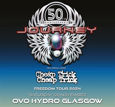 Journey - Freedom Tour 2024 | Events | Glasgow | OVO Hydro