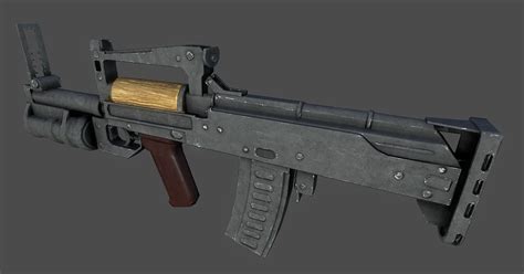 groza oc grenade launcher 3d model