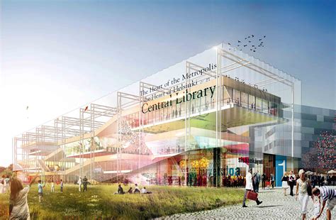 Gallery of Helsinki Central Library Competition Entry / STL Architects - 4