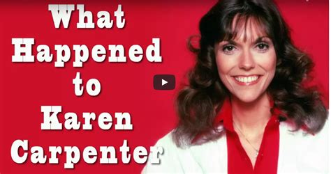 What happened to Karen Carpenter from The Carpenters?