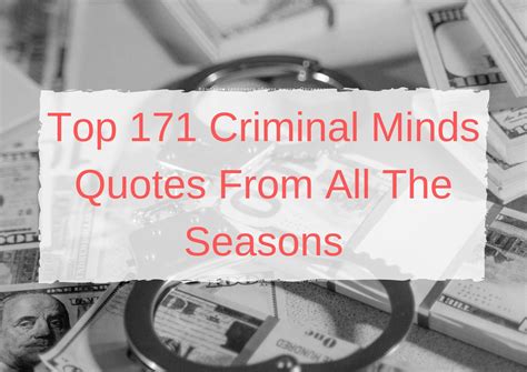 Top 171 Criminal Minds Quotes From All The Seasons