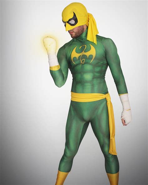 Green Leather Iron Fist Costume - Hjackets