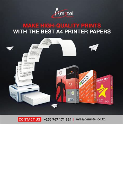 HIGH QUALITY A4 PAPER BRANDS | WhizzTanzania