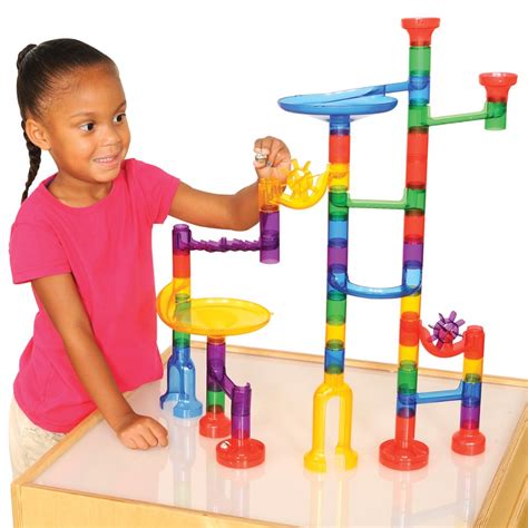 Transparent Marble Run