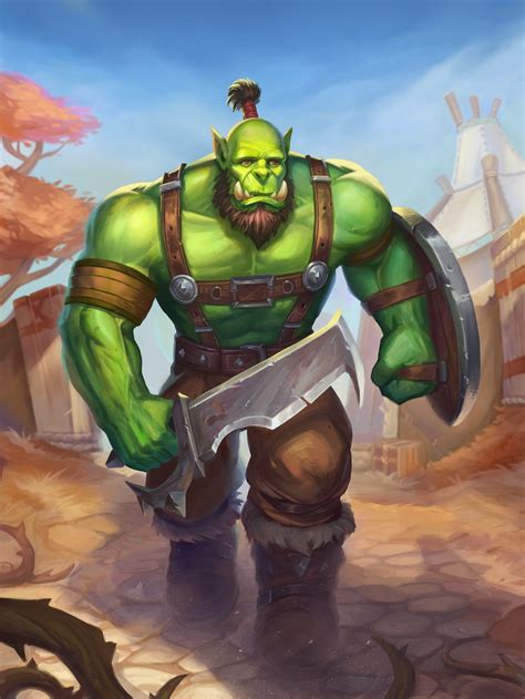 Forged in the Barrens full art - Hearthstone Wiki