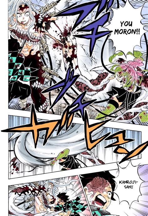 Read Manga Demon Slayer: Kimetsu no Yaiba – manga in colored - Chapter 198