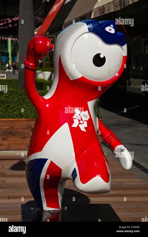 2012 Olympic mascot Stock Photo - Alamy