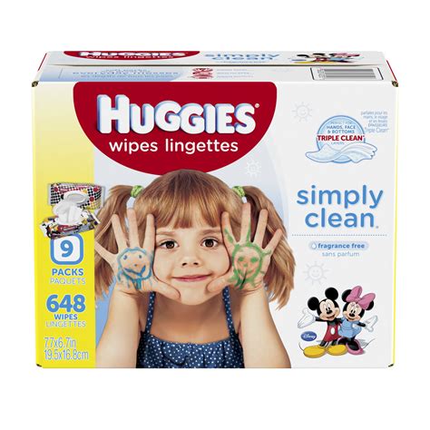 Huggies ® Simply Clean® Baby Wipes, Soft Pack