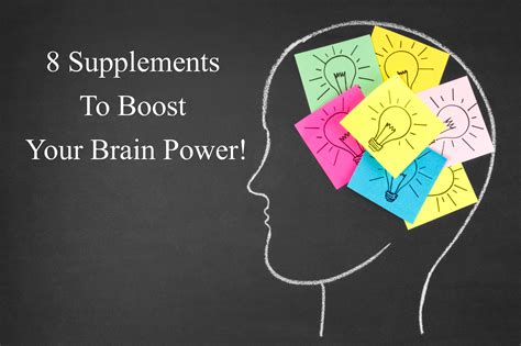 8 Supplements To Boost Your Brain Power!