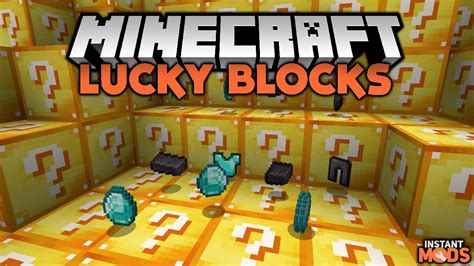 Lucky Blocks Mod 1.20, 1.20.1 → 1.19.4 Download | InstantMods