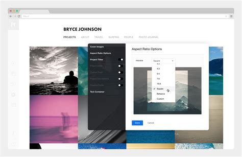 Adobe Portfolio editor — by Andrew Couldwell