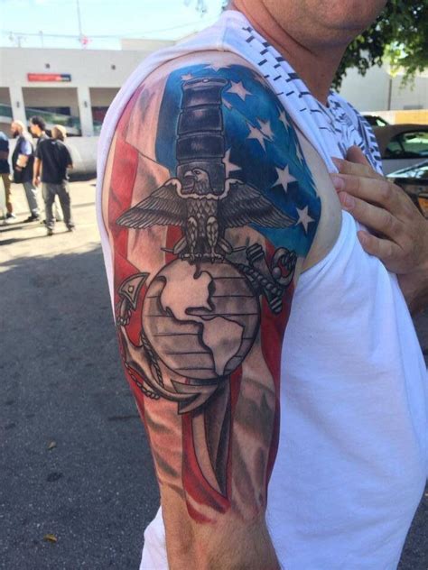 Stunning Marine Corps Tattoo