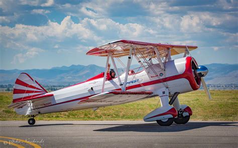 Photos of Boeing Stearman Biplane at Rocky Mountain Airshow