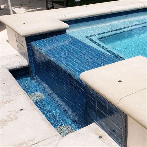 Aqua Jade, 6" x 6" Porcelain Tile | KAWA-52 | Fujiwa Pool Tile ...