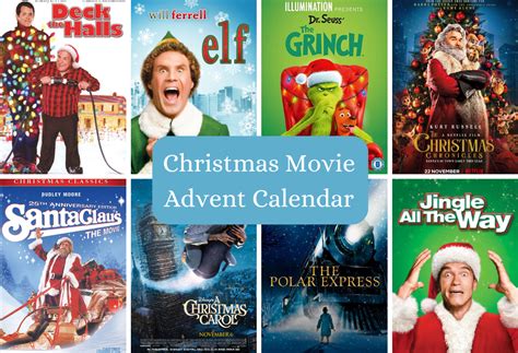 Christmas Movie Advent Calendar - Countdown To Christmas 2024