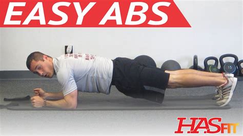 Easy Abs Workout for Beginners - HASfit 5 Minute Quick Abs - Easy Stomach Abdominal Exercises ...