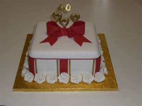 40Th Anniversary - CakeCentral.com