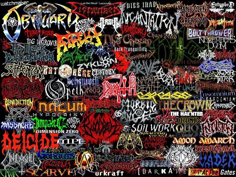 Metal Band Logo Wallpapers - Wallpaper Cave