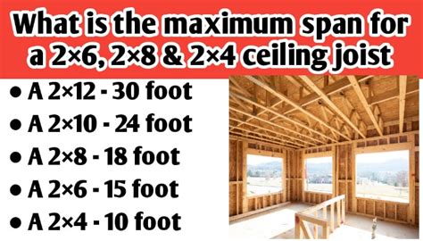 What Size Ceiling Joists Do I Need | Shelly Lighting