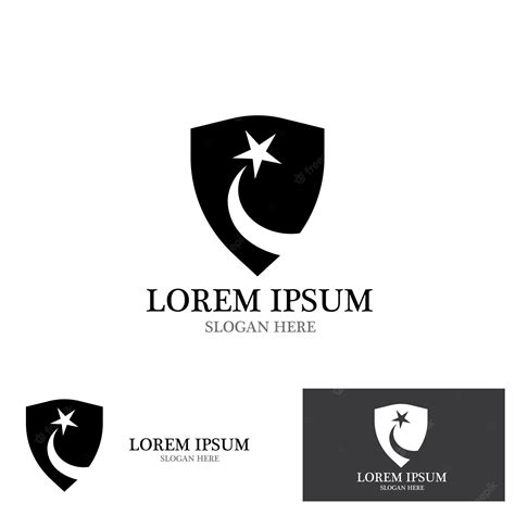 Premium Vector | Shield protection logo vector illustration