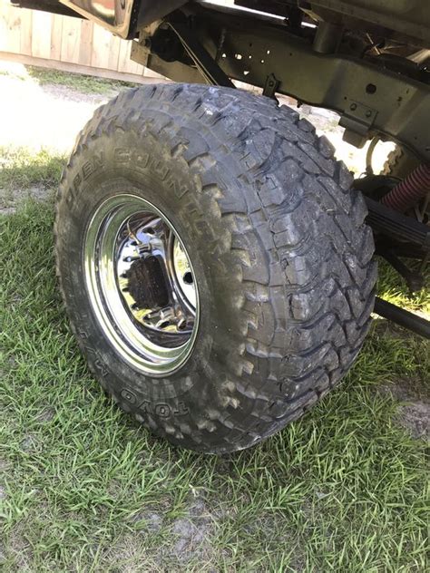 35x13.5x15 mud tires on 15x14 Wheels for Sale in Fort Myers, FL - OfferUp