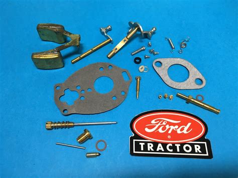 Complete Ford Tractor Carburetor Rebuild Kit with Float Marvel TSX241 8N 2N 9N | eBay