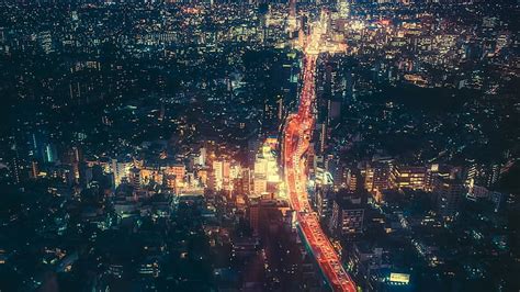 Tokyo City Night Wallpaper 4K - irene-montero