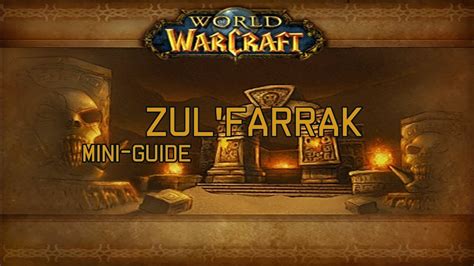 Zul'Farrak Mini-Guide | Classic WoW - YouTube