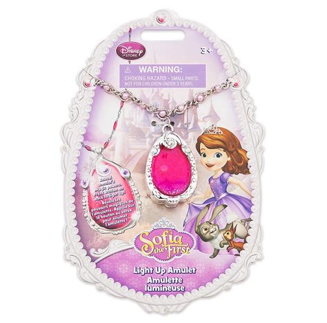 Disney Sofia The First Light Up Amulet Pink - Action Figures