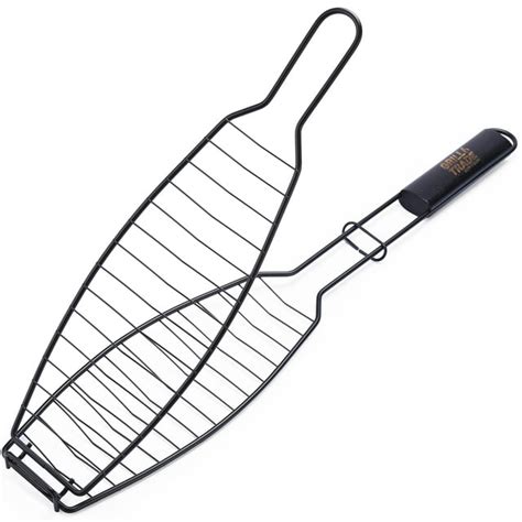 Fish Grill Basket - Fish Grilling Rack For Grill - Fish & Veggie Grill Basket - - Walmart.com