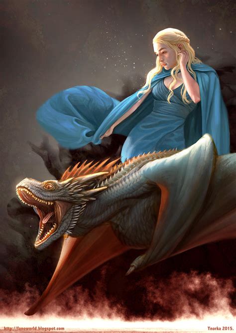 Daenerys n Drogon by ynorka on DeviantArt