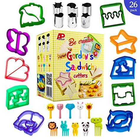 Sandwich Cutters for Kids | Funbite Food Cutter for Kids | Exciting and ...