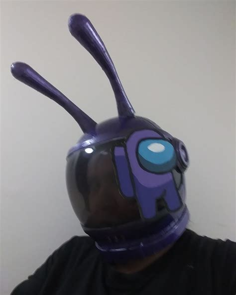 Among Us - custom rabbit helmet