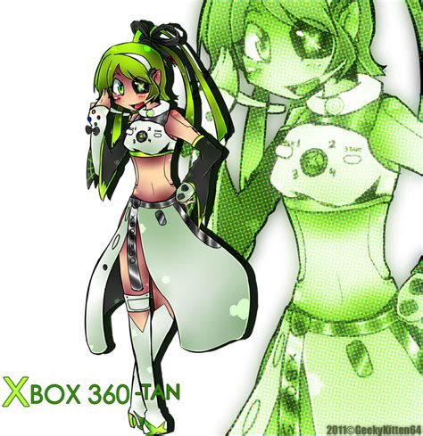 XBOX 360-Tan by GeekyKitten64 on DeviantArt