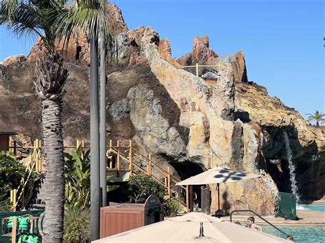 Lava Pool Waterslide Refurbishment Underway at Disney’s Polynesian Village Resort - Disney by Mark