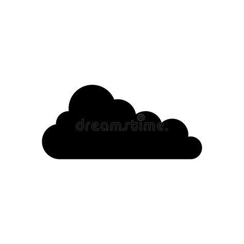 Cloud Icon Image Vector, Black Cloud Set Stock Vector - Illustration of icon, technology: 179599521