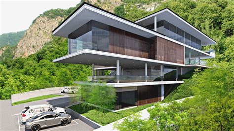 Slope House in Meru - KUEE Architecture