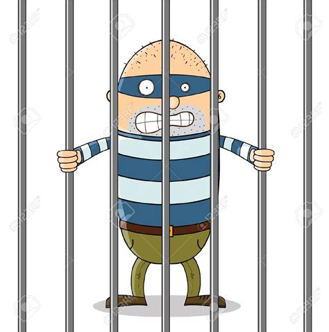 Jail Cartoon Clip Art | Cartoon Man in Jail Clipart (58+) | Cartoon ...