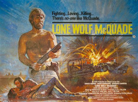 Lone Wolf McQuade Movie Poster - Vintage Movie Posters