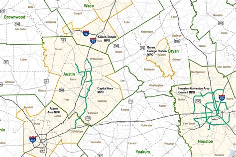 Txdot Regions Map