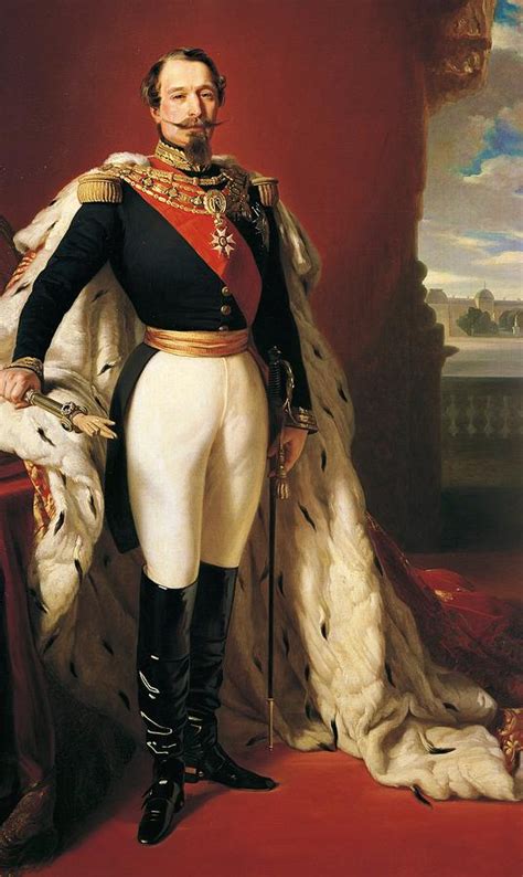 Portrait Of Napoleon IIi Louis Napoleon Bonaparte Painting by Franz Xaver Winterhalter