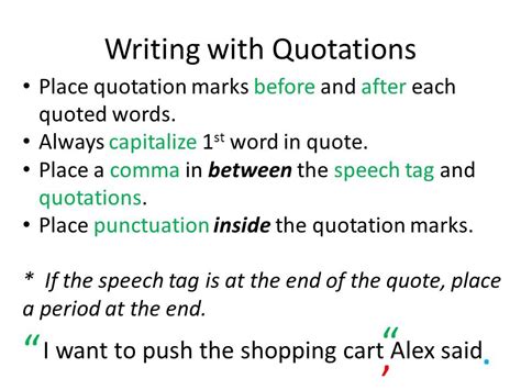 Punctuation Before Or After Quotes - quteropal