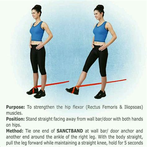 Band Hip Flexion by Silas Eisenback - Exercise How-to - Skimble