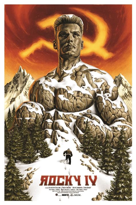 ROCKY IV poster by Jason Edmiston : r/movies