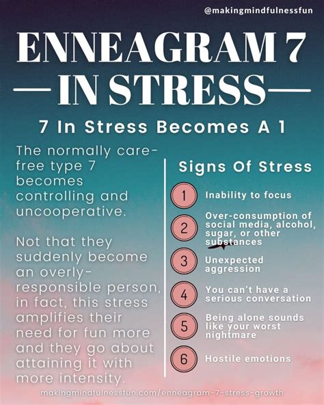 Enneagram 7 In Stress & Growth » Making Mindfulness Fun