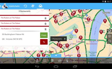 ViaMichelin Route planner,maps - Android Apps on Google Play